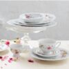 Rosenthal MARIA PINK ROSE Kit piatti per 6 persone 26 pezzi