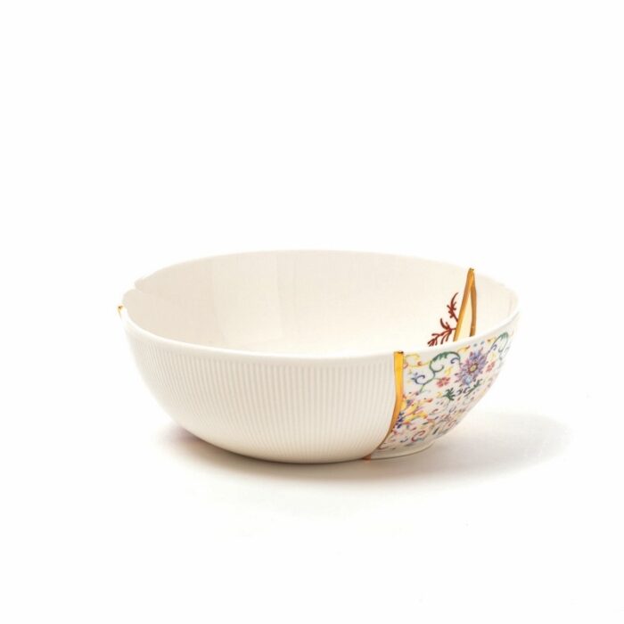 seletti-kintsugi-ciotola-19cm-nr.1-bianco-multicolore-1.jpg Seletti KINTSUGI Ciotola 19cm nr.1 - bianco/multicolore