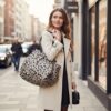 shupatto-compact-m-borsa-pieghevole-15l-leopardo-2.jpg Shupatto COMPACT M Borsa pieghevole 15L - leopardo