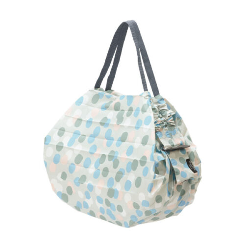 shupatto-compact-m-borsa-pieghevole-15l-verde-fantasia-arare-1.jpg Shupatto COMPACT M Borsa pieghevole 15L - verde fantasia-arare