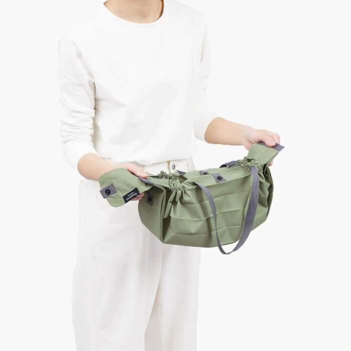 Shupatto COMPACT M Borsa pieghevole 15L - verde mori