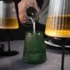 Trebonn SPLITGLASS EASY Bicchiere per acqua/vino 55cl in materiale sintetico (senza stelo) - peridot green