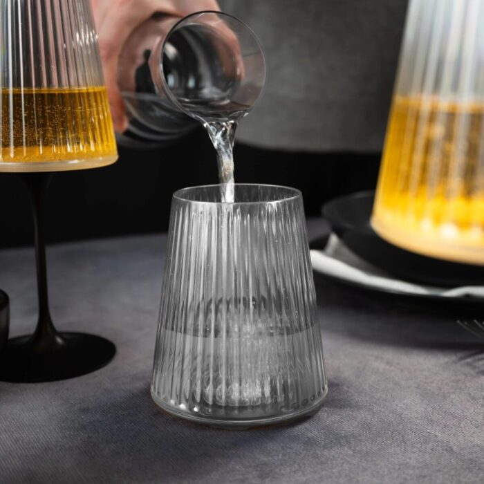 Trebonn SPLITGLASS EASY Set 4 bicchieri con 4 steli in materiale sintetico - trasparente
