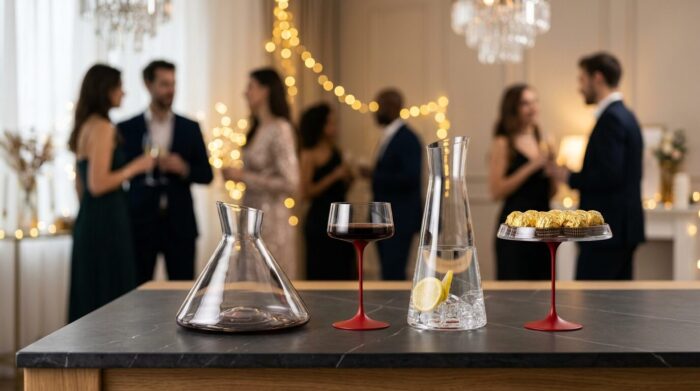 Trebonn SPLITGLASS ORIGINAL Decanter 100cl - black