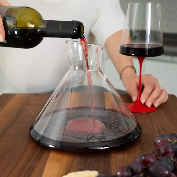 Trebonn SPLITGLASS ORIGINAL Decanter 100cl - red