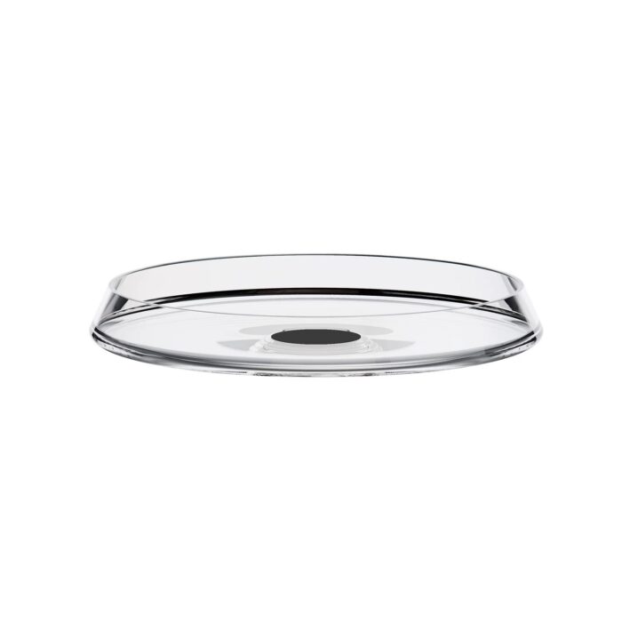 Trebonn SPLITGLASS ORIGINAL Piatto/alzatina in vetro borosilicato - black