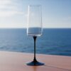 Trebonn SPLITGLASS ORIGINAL Set 2 flute 32cl (senza stelo) - black