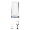 Trebonn SPLITGLASS ORIGINAL Set 2 flute 32cl (senza stelo) - blue