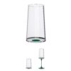Trebonn SPLITGLASS ORIGINAL Set 2 flute 32cl (senza stelo) - green