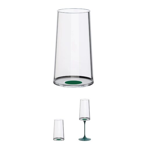 trebonn-splitglass-original-set-2-flute-32cl-senza-stelo-green-1.jpeg Trebonn SPLITGLASS ORIGINAL Set 2 flute 32cl (senza stelo) - green