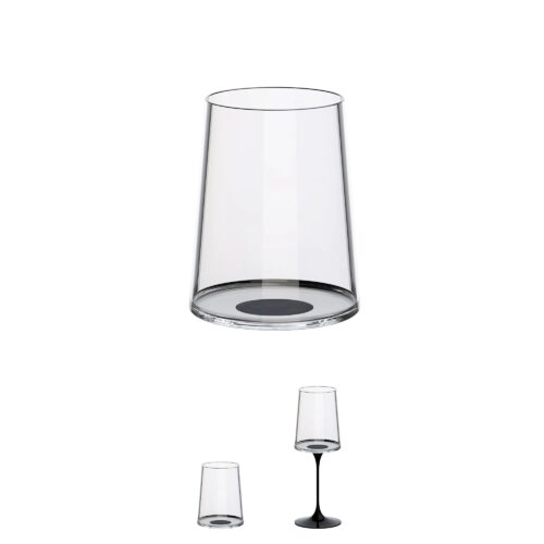 trebonn-splitglass-original-set-da-2-bicchieri-da-vino-bianco-28cl-senza-stelo-black-1.jpg Trebonn SPLITGLASS ORIGINAL Set da 2 bicchieri da vino bianco 28cl (senza stelo) - black