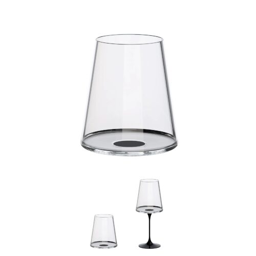 trebonn-splitglass-original-set-da-2-bicchieri-vino-rosso-45cl-senza-stelo-black-1.jpeg Trebonn SPLITGLASS ORIGINAL Set da 2 bicchieri vino rosso 45cl (senza stelo) - black