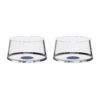 Trebonn SPLITGLASS ORIGINAL Set di 2 bicchieri da acqua/coppa champagne 25cl (senza stelo) - blue