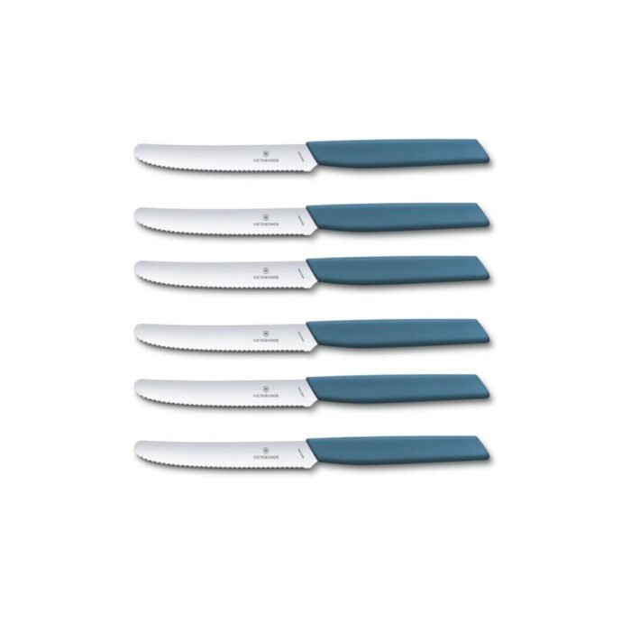 victorinox-swiss-modern-kit-6-coltelli-tavola-punta-tonda-ondulato-nordic-blu-1.jpg Victorinox SWISS MODERN Kit 6 coltelli tavola punta tonda ondulato - nordic blu