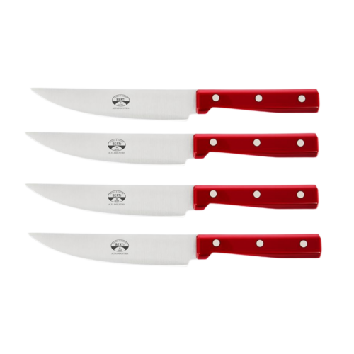 berti-set-4-coltelli-bistecca-145cm-rosso-1.png Berti Laboratorio 02 Set 4 coltelli bistecca 14,5cm - rosso