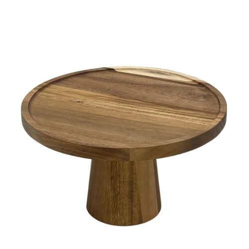 Bisetti Alzata porta torta in acacia ø30cm