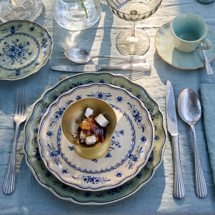 Costa Nova VILA Piatto dessert 21cm - beige-blue