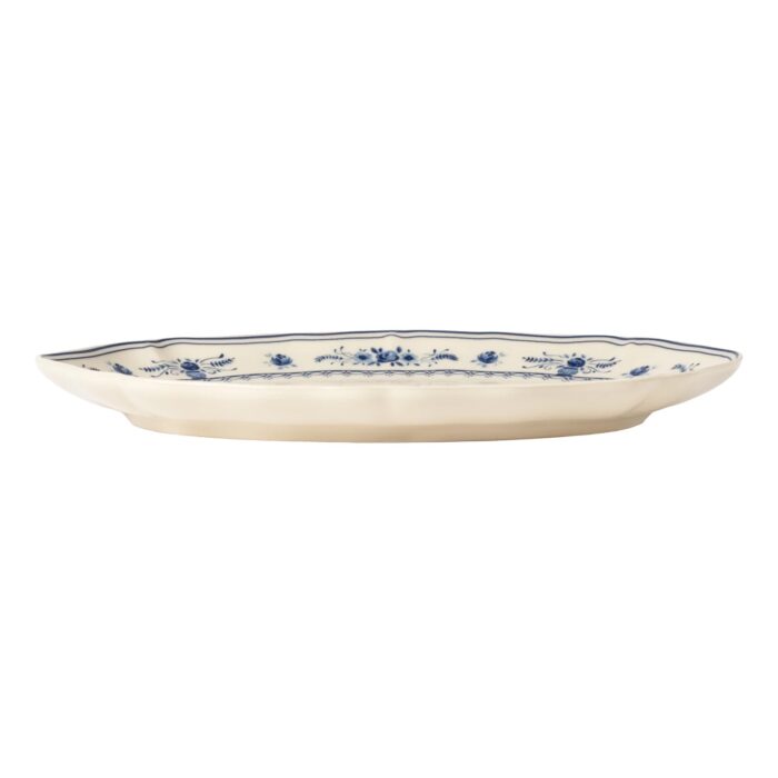 costa-nova-vila-piatto-ovale-32cm-beige-blue-2.jpg Costa Nova VILA Piatto ovale 32cm - beige-blue