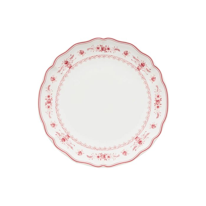 costa-nova-vila-piatto-piano-27cm-white-red-1.jpg Costa Nova VILA Piatto piano 27cm - white-red