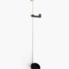 filo-kit-scopino-muro-tondo-3pz-ottone-nero-1.jpg FILO Kit scopino muro tondo 3pz - ottone/nero