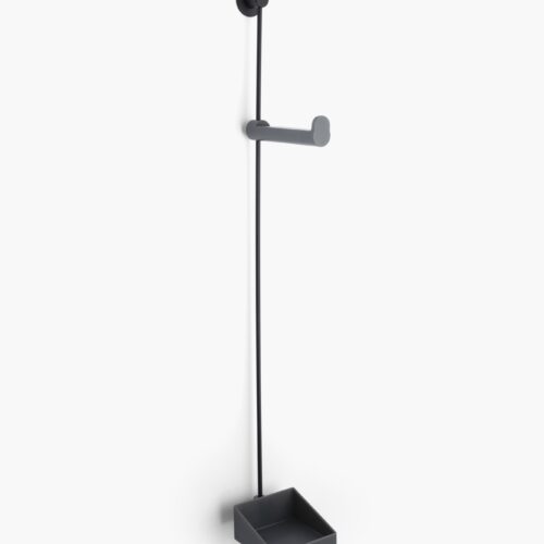 Geelli FILO Kit scopino adesivo quadro 3pz - nero/grigio