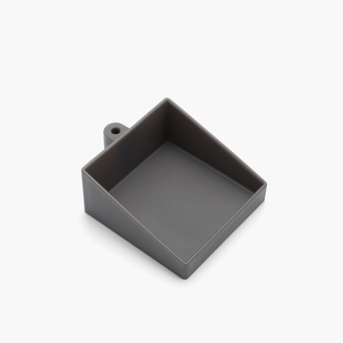 Geelli FILO Supporto scopino base quadrata - tortora