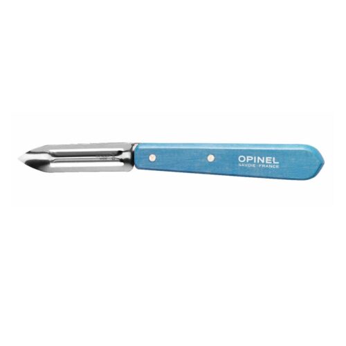 opinel-pelapatate-manico-in-legno-azzurro-1.jpg OPINEL Pelapatate manico in legno - azzurro