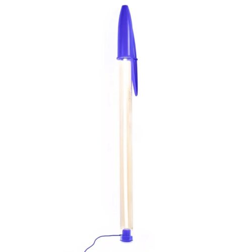 Seletti BIC LAMP Lampada a ded iconica - trasparente/blue