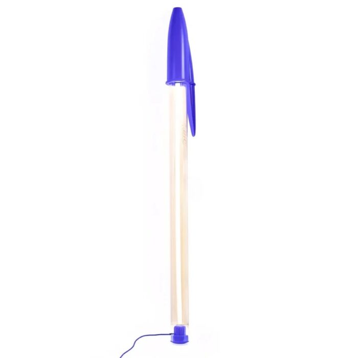 Seletti BIC LAMP Lampada a ded iconica - trasparente/blue
