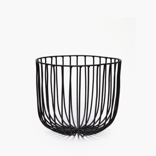 serax-catu-basket-m-black-1.jpg Serax SCIORTINO CATU basket M - black