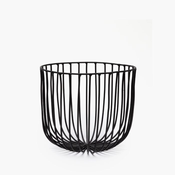 serax-catu-basket-m-black-1.jpg Serax SCIORTINO CATU basket M - black
