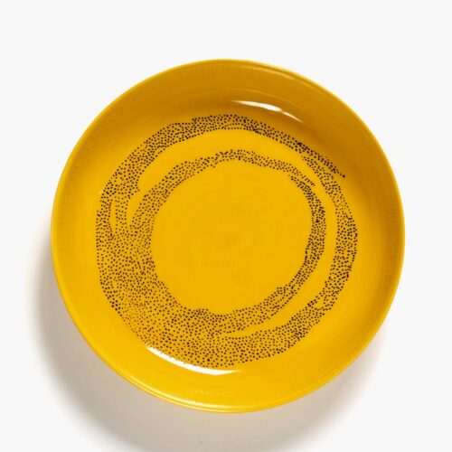 Serax FEAST OTTOLENGHI Piatto fondo 22cm - yellow black