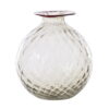 venini-balloton-vaso-monofiore-100.14-talpa-filo-rosso-1.jpeg Venini BALLOTON Vaso monofiore 100.14 - talpa filo rosso