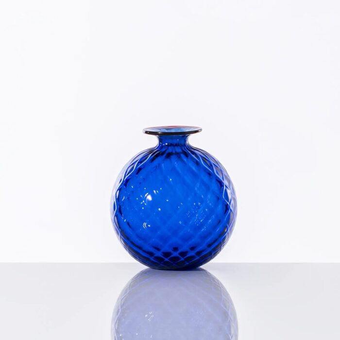 venini-balloton-vaso-monofiore-100.14-zaffiro-filo-rosso-2.jpeg Venini BALLOTON Vaso monofiore 100.14 - zaffiro filo rosso