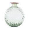 venini-balloton-vaso-monofiore-100.29-verde-rio-filo-rosso-1.jpeg Venini BALLOTON Vaso monofiore 100.29 - verde rio filo rosso