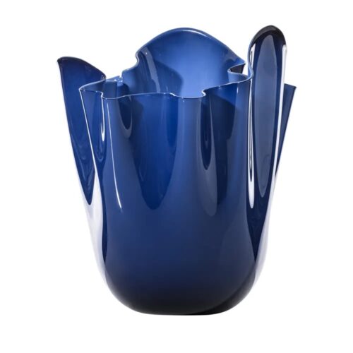 venini-fazzoletto-vaso-700.04-blu-mare-1.jpeg Venini FAZZOLETTO Vaso 700.04 - blu mare
