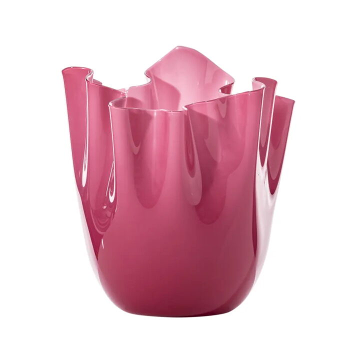 venini-fazzoletto-vaso-700.04-magenta-lattimo-1.jpeg Venini FAZZOLETTO Vaso 700.04 - magenta lattimo