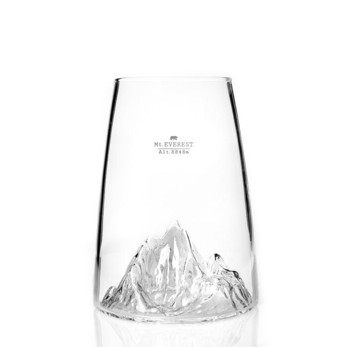 Alaskan  TOPOGRAPHIC Bicchiere Long Drink Everest