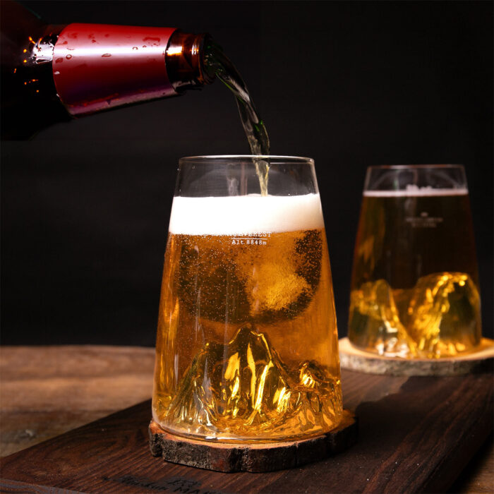 Alaskan  TOPOGRAPHIC Bicchiere Long Drink Everest