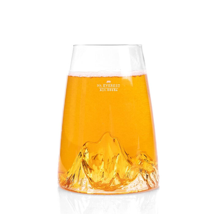 Alaskan  TOPOGRAPHIC Bicchiere Long Drink Everest