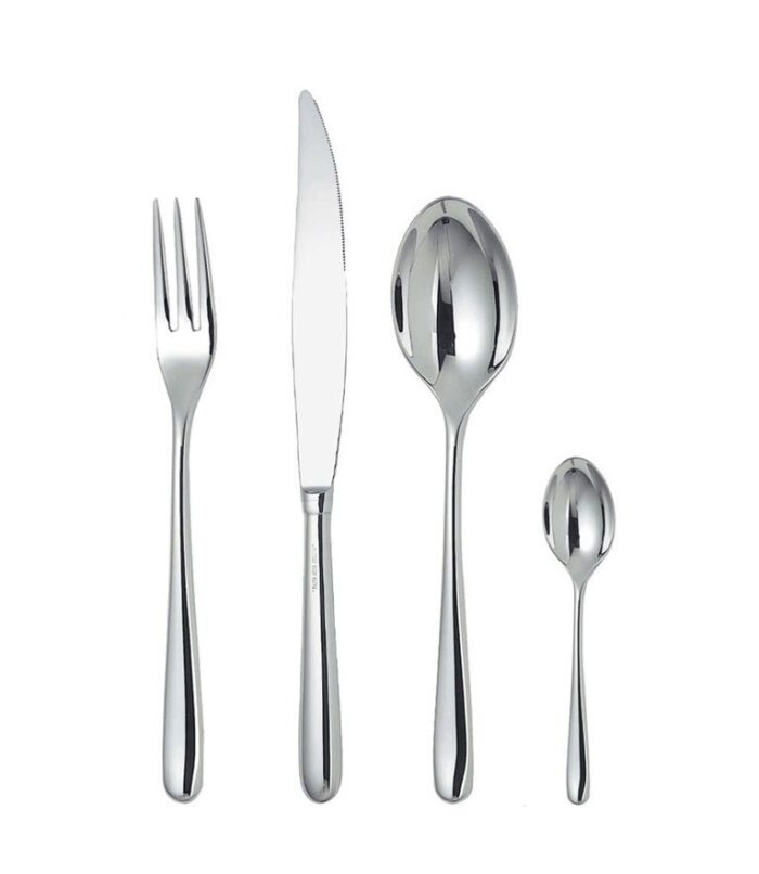 alessi-caccia-set-posate-per-6-persone-24-pezzi-coltello-manico-cavo-1.jpg Alessi CACCIA Set posate per 6 persone 24 pezzi - coltello manico cavo
