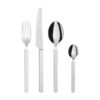 FOTO QUADRATA - 2 Alessi DRY Set posate per 6 persone 24 pezzi