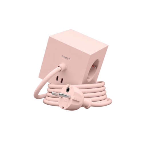 avolt-square-1-multipresa-30w-dual-usbc-con-magnete-1.8m-new-pink-1.png Avolt SQUARE 1 Multipresa 30W Dual USBC con magnete, 1.8m - new pink