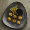 Churchill STONECAST Kit 6 piatti LOTUS 22,9cm - raw black