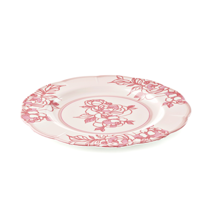 Guzzini JOSEPHINE Kit piatti per 6 persone 18 pezzi in melamina - rosa polvere