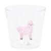 Ichendorf ANIMAL FARM Bicchiere pecora rosa