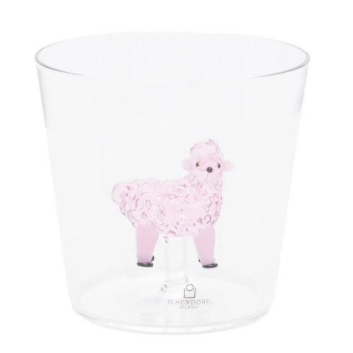 ichendorf-animal-farm-bicchiere-pecora-rosa-1.png Ichendorf ANIMAL FARM Bicchiere pecora rosa
