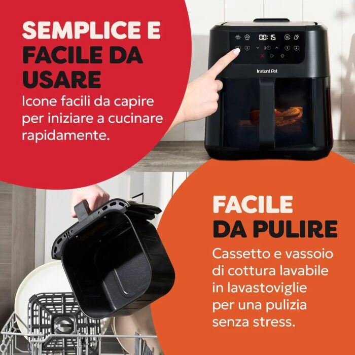instant-pot-vortex-plus-clearcook-5l-nero-6.jpg Instant Pot VORTEX Plus Clearcook 5L - nero