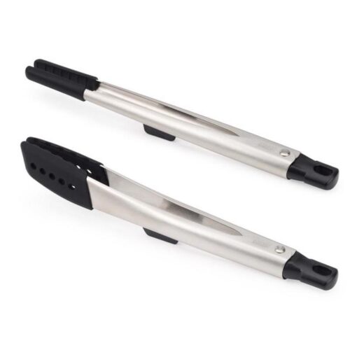 Joseph Joseph ELEVATE FUSION Set 2 pinze in silicone con manici acciaio