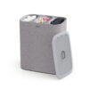 Joseph Joseph TOTA TRIO Cesto per bucato da 90 litri con separatore - grigio